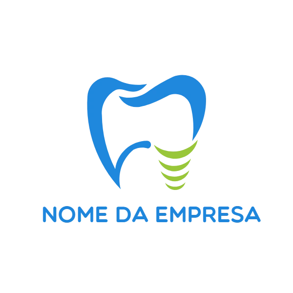 Logo para Dentista com Implante para Editar Online
