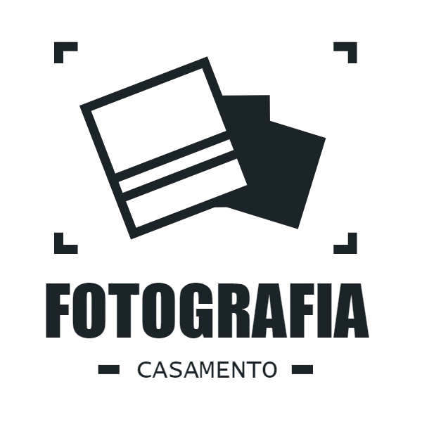 Logo para Fotógrafo de Casamento Editável para Baixar
