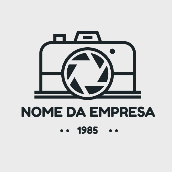 Logotipo para Fotógrafo: Crie seu Logo Editável Online