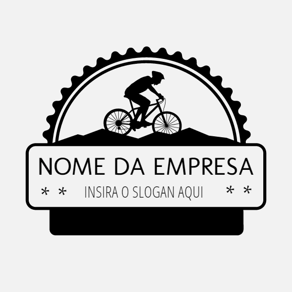 Logo Editável de Ciclismo com Ciclista para Criar Online