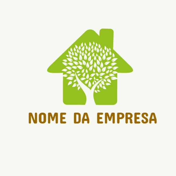 Logo Natureza e Casa Profissional para Editar Online