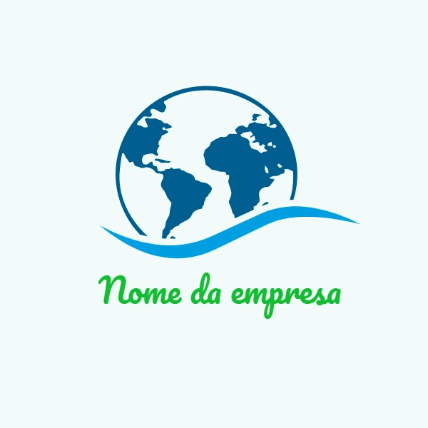 Logo de Turismo com Globo para Editar Online