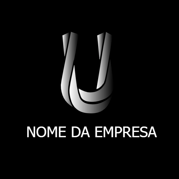 Logotipo Profissional com a Letra U para Editar Online