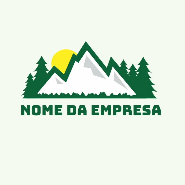 Logotipo de Aventura com Montanhas para Editar Online