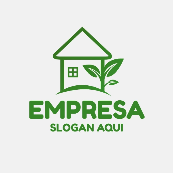 Logo Natureza e Casa para Editar Online para sua Empresa