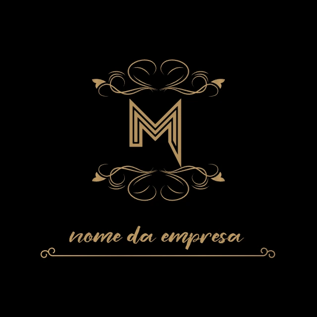 Logo Elegante com Inicial M para Editar Online