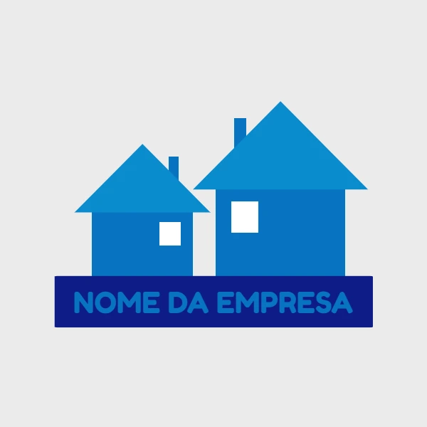Logo Editável de Imobiliária e Construção para Personalizar