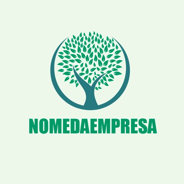 Logo Natureza com Árvore para Editar Online