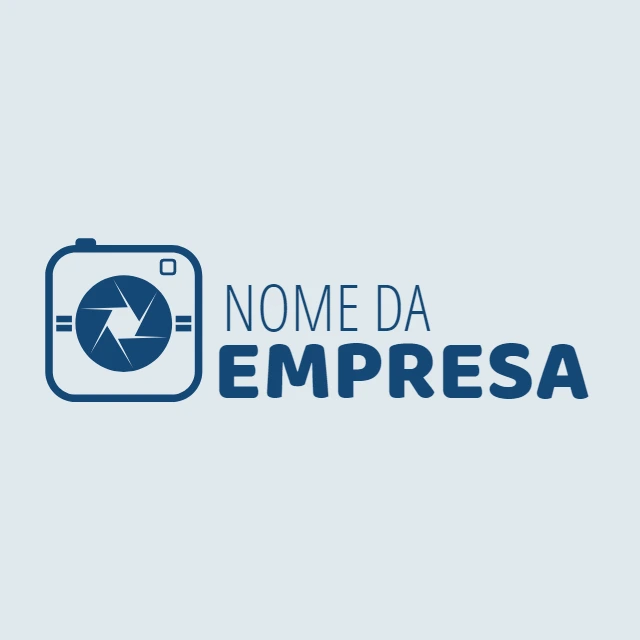 Logo Editável de Fotografia com Câmera para Criar Online