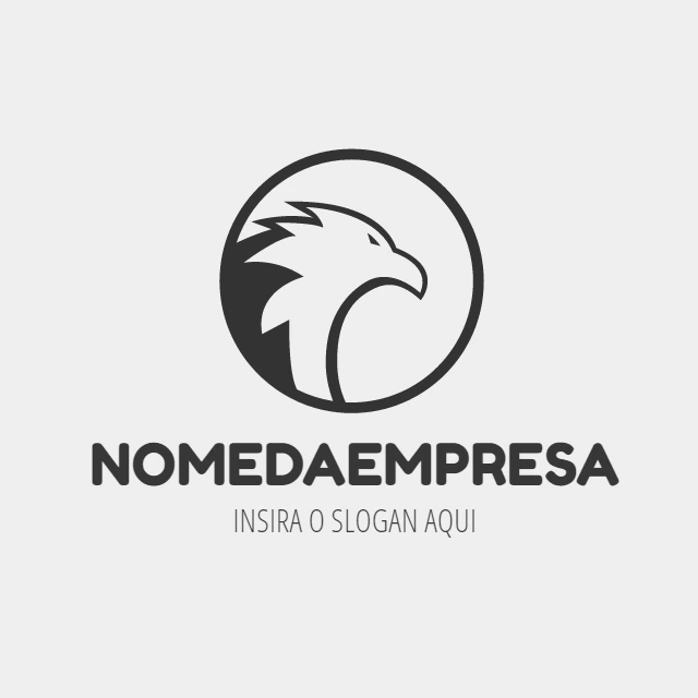 Logotipo de Águia Editável Online para sua Empresa