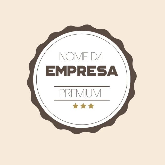 Logo Selo Premium para Empresa para Editar Online