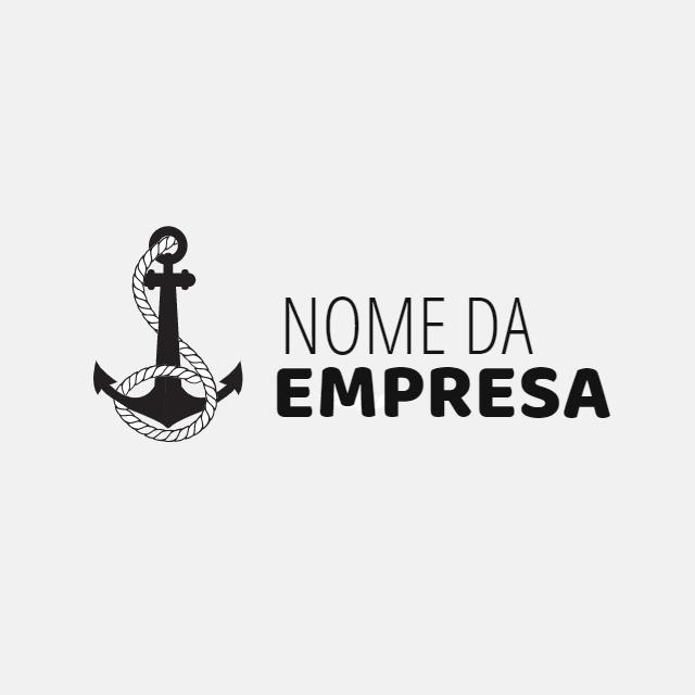 Logotipo de Âncora Náutica para Editar Online
