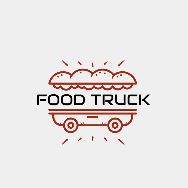 Logo Criativo de Food Truck para Editar Online
