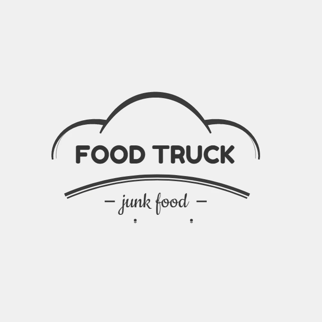 Logo para Food Truck e Lanches para Editar Online