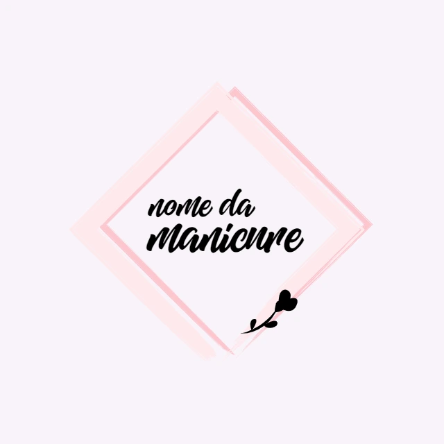 Logo Manicure Delicado e Profissional para Editar Online