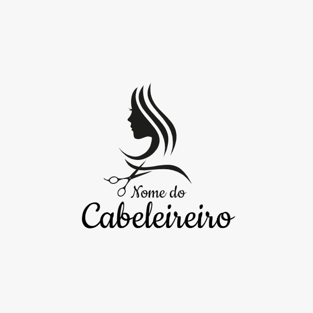 Logo para Cabeleireiro Elegante para Editar Online