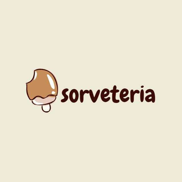 Logo Editável para Sorveteria com Picolé para Criar Online