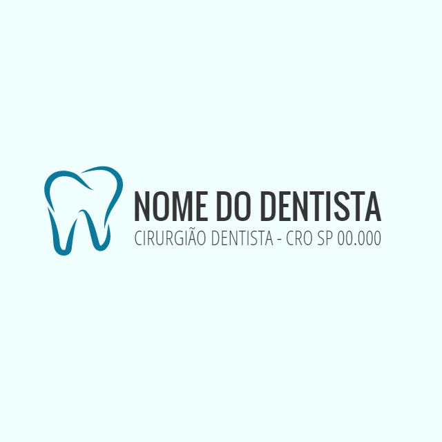 Logo para Dentista Profissional para Editar Online Agora
