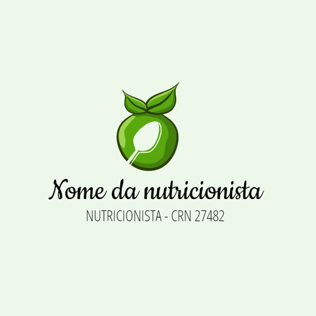 Logo Editável para Nutricionista: Crie sua Marca Online