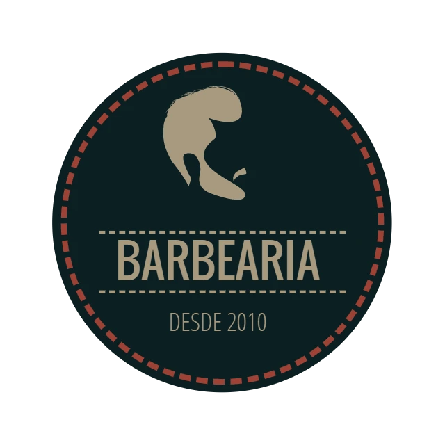 Logo para Barbearia Vintage Editável para Criar Online