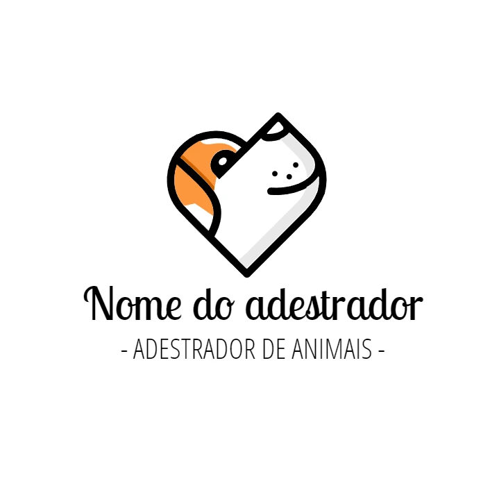 Logo Adestrador de Pet Profissional para Editar Online