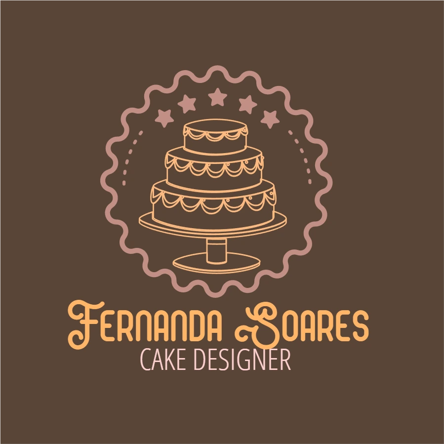 Logo Editável para Confeitaria e Bolos para Editar