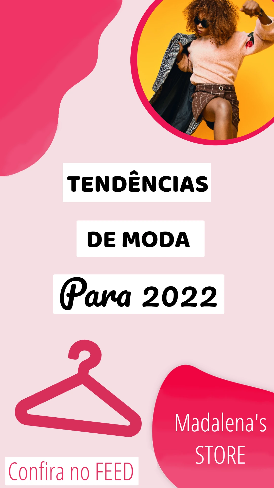 Story de Moda para Loja de Roupas: Template Editável Online