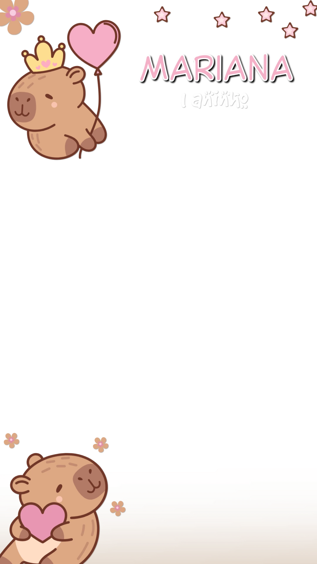 Moldura Story Aniversário Capivara para Editar Online