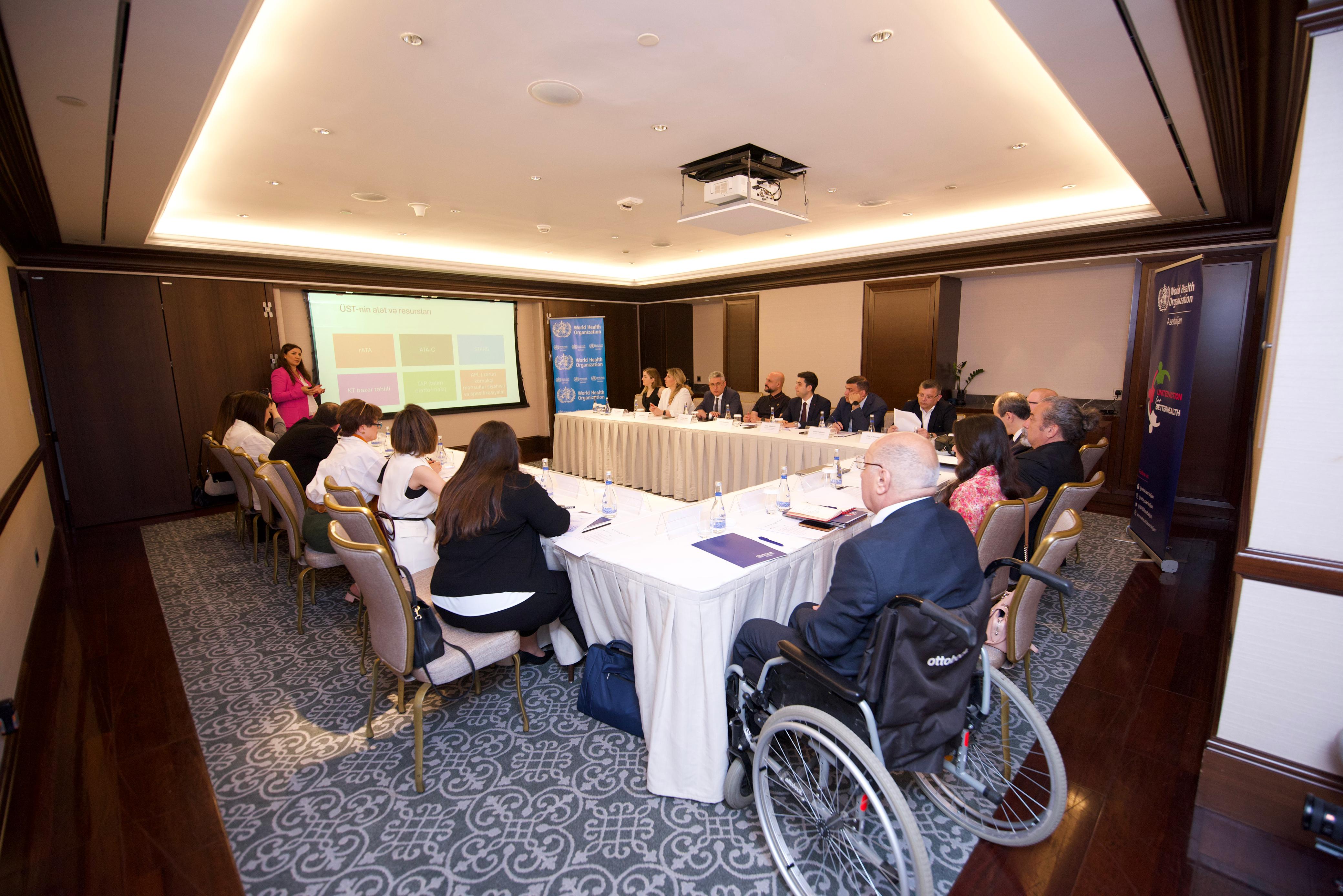 ÜST Azərbaycanda Köməkçi Texnologiyalar və Reabilitasiya üzrə Milli Dialoq təşkil edib
