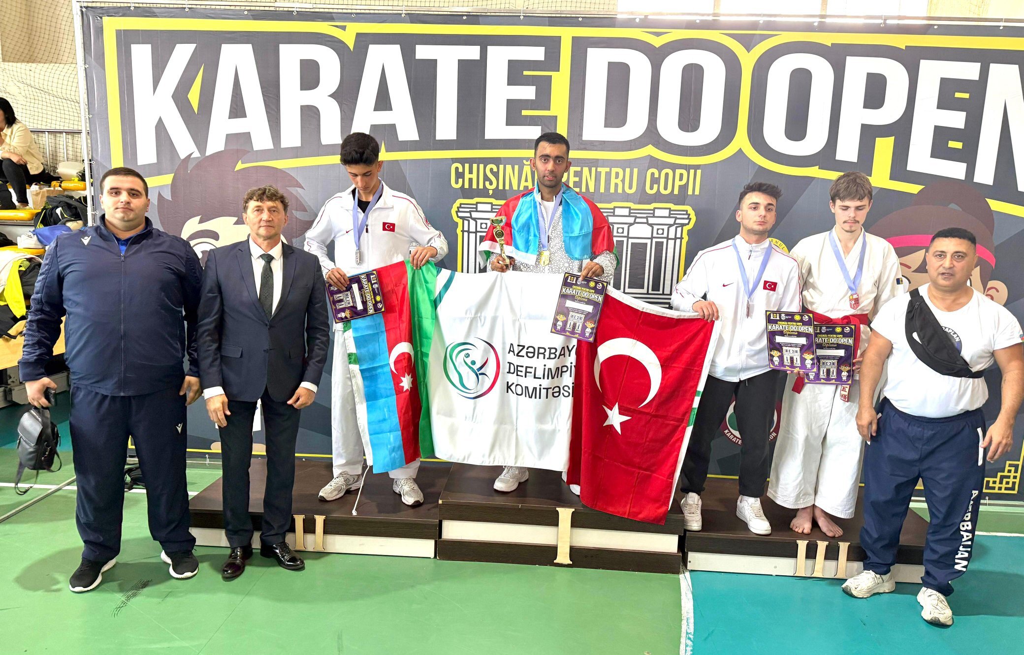 Eşitmə məhdudiyyətli idmançılarımız Kişineuda keçirilən  beynəlxalq turnirdən 6 medalla qayıtdılar