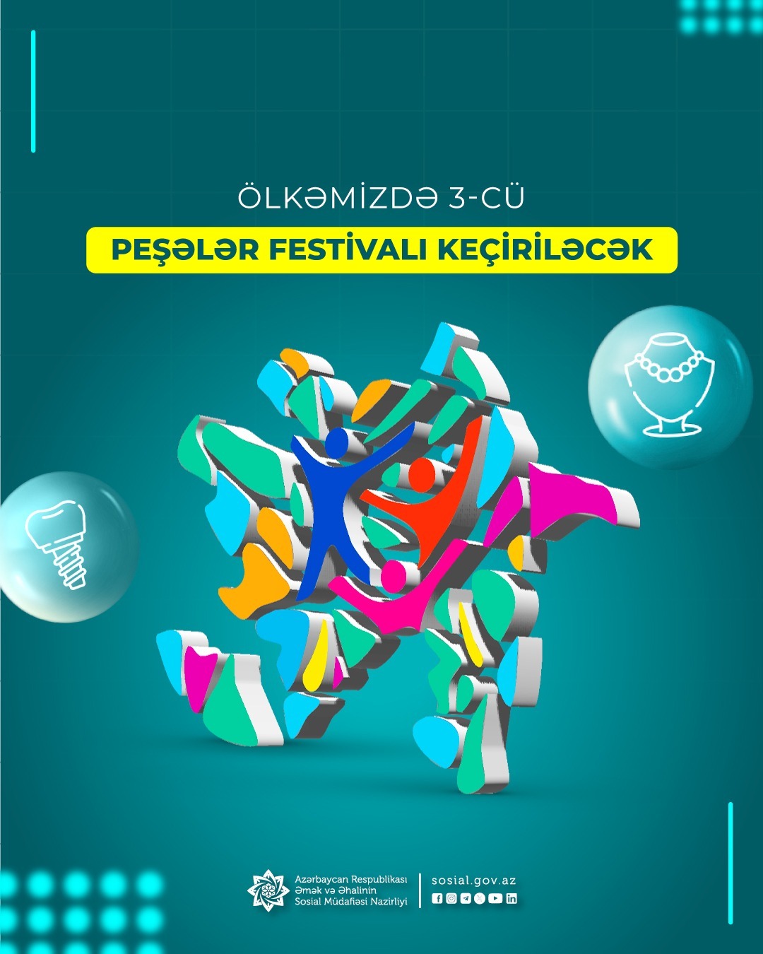 Ölkəmizdə 3-cü Peşələr Festivalı keçiriləcək Festivala sentyabrın 17-də Astarada start veriləcək