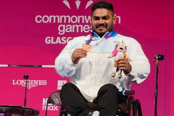 గ్లాస్గో కామన్వెల్త్ గేమ్స్ 2026: పారా పవర్ లిఫ్టింగ్ లో జాండు కుమార్ కు కాంస్యం - భారత్ కు తొలి పతకం