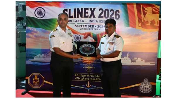 SLINEX-26: విశాఖపట్నంలో భారత్-శ్రీలంక 13వ ద్వైపాక్షిక నౌకా విన్యాసం