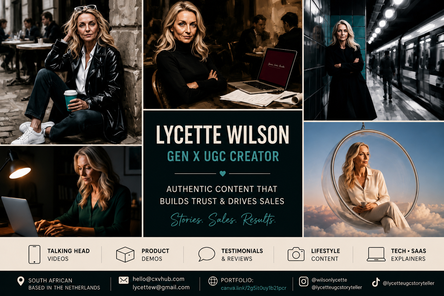 Lycette Wilson, UGC creator