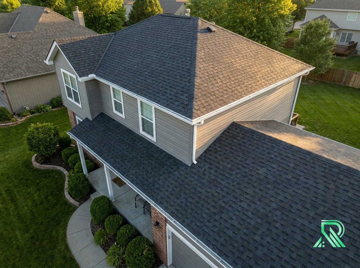 Complete residential roofing and exterior restoration by Rickel Exteriors