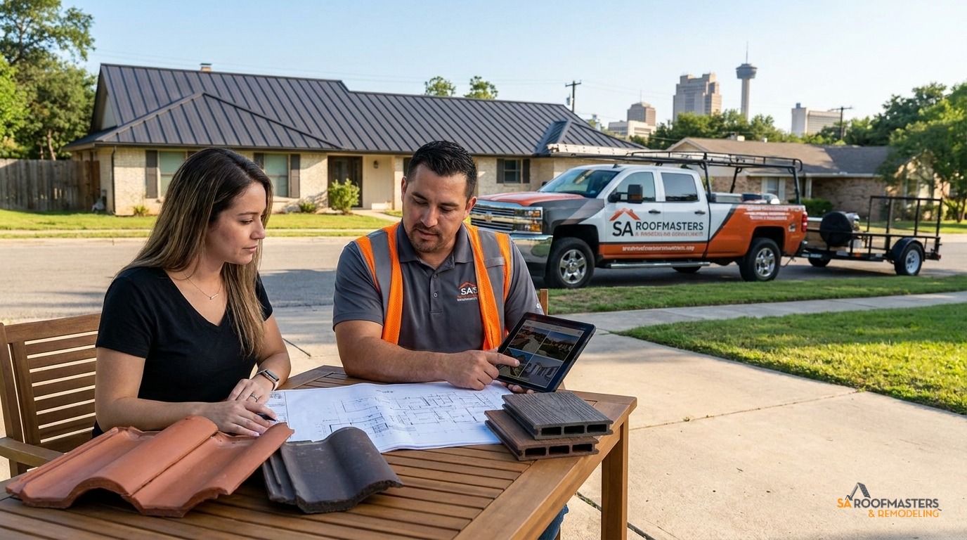 SA Roofmasters coordinating HOA approvals for a San Antonio project