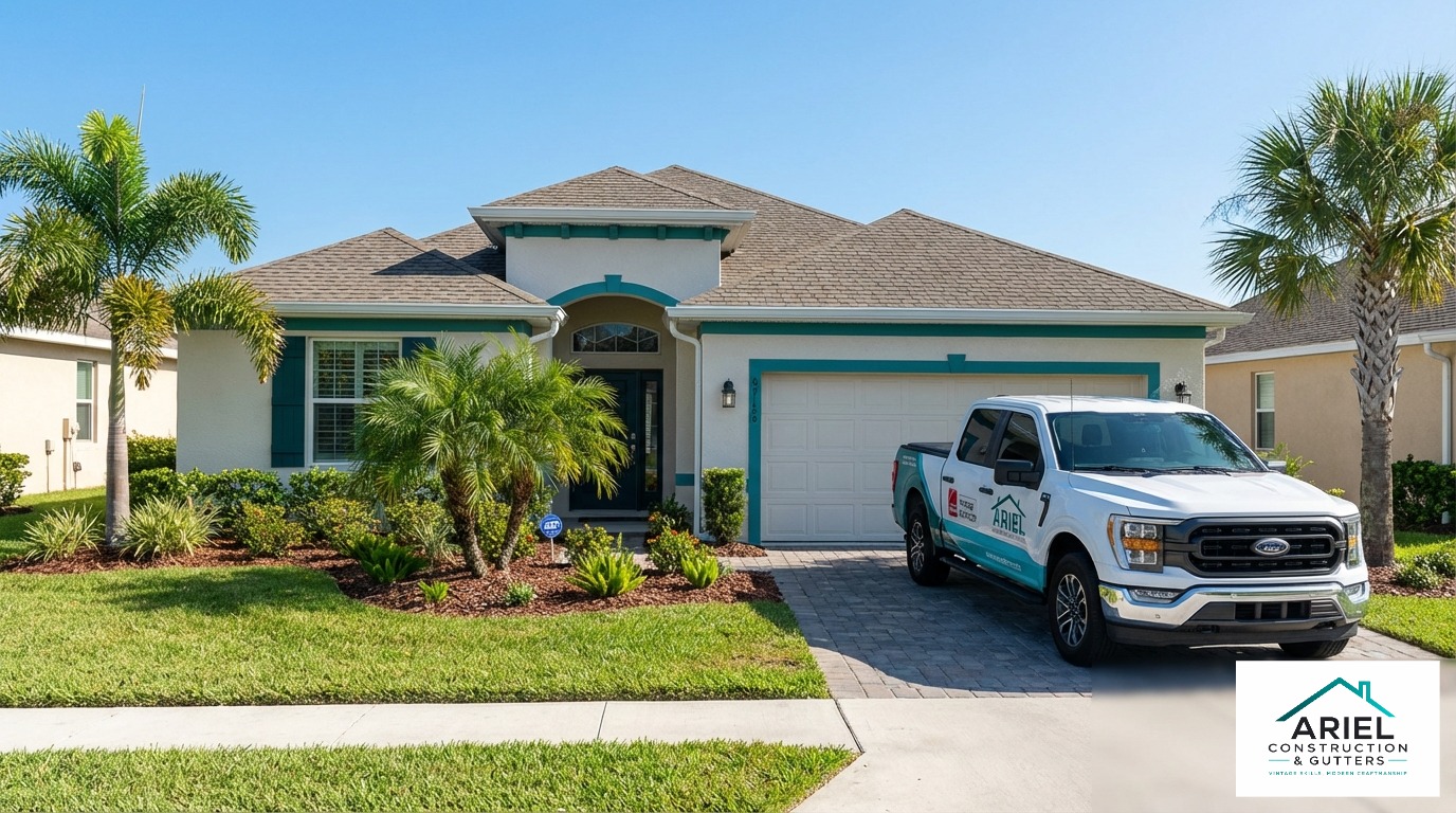 Florida home exterior after a professional storm recovery inspection