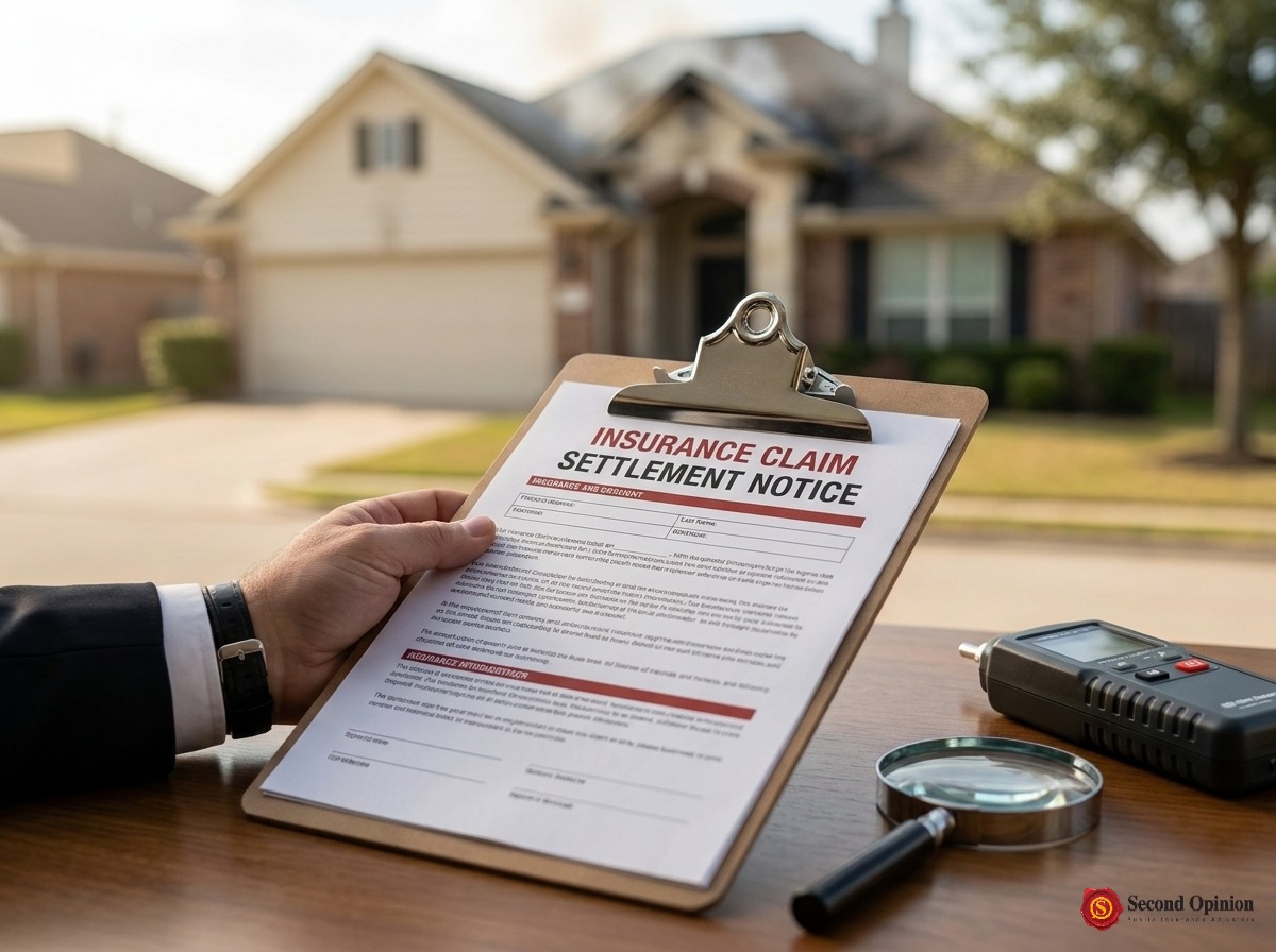 Professional claim documentation detailing residential fire damage recovery