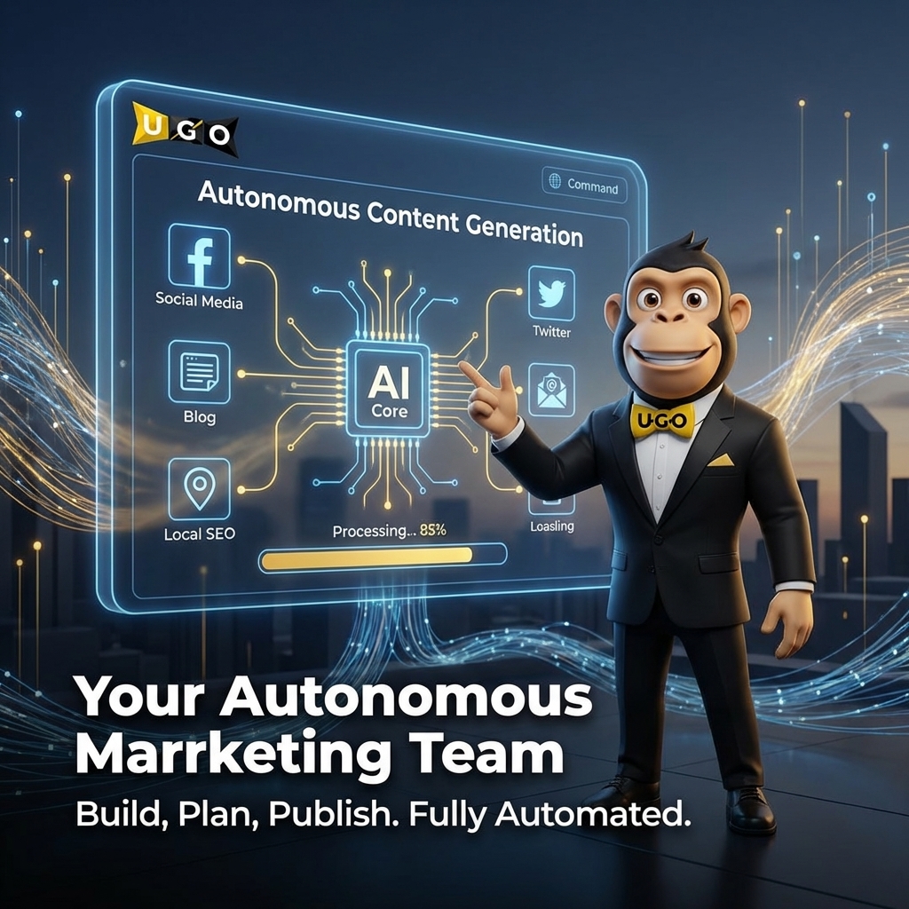 One-click generate your full month of content