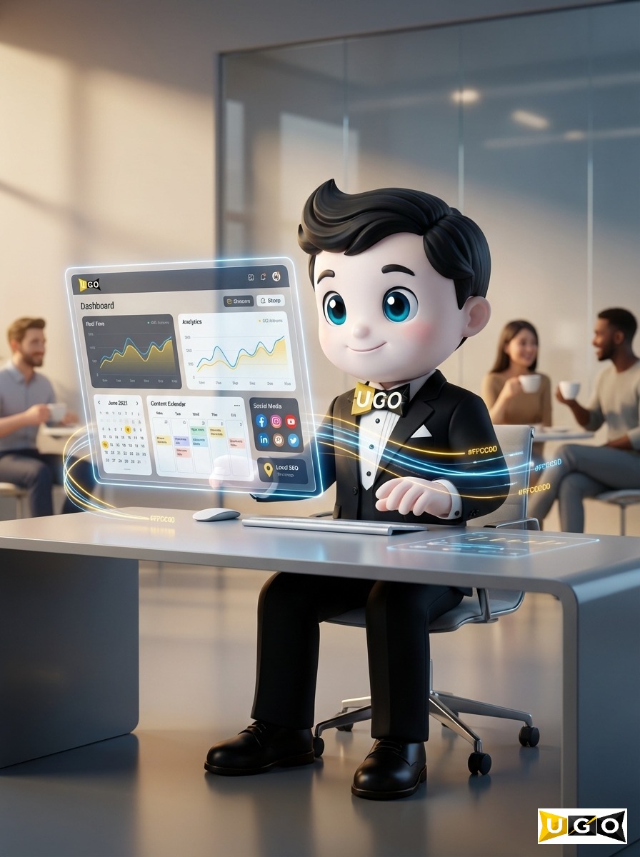 UGO Brand Identity Engine scanning and learning your brand