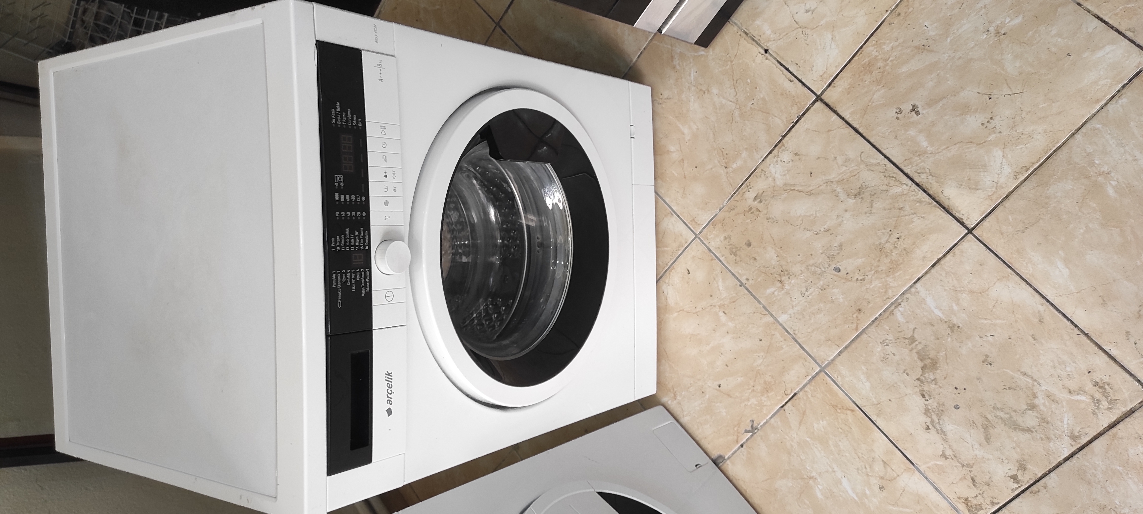Arçelik piyano serisi 7 kilo çamaşır makinesi