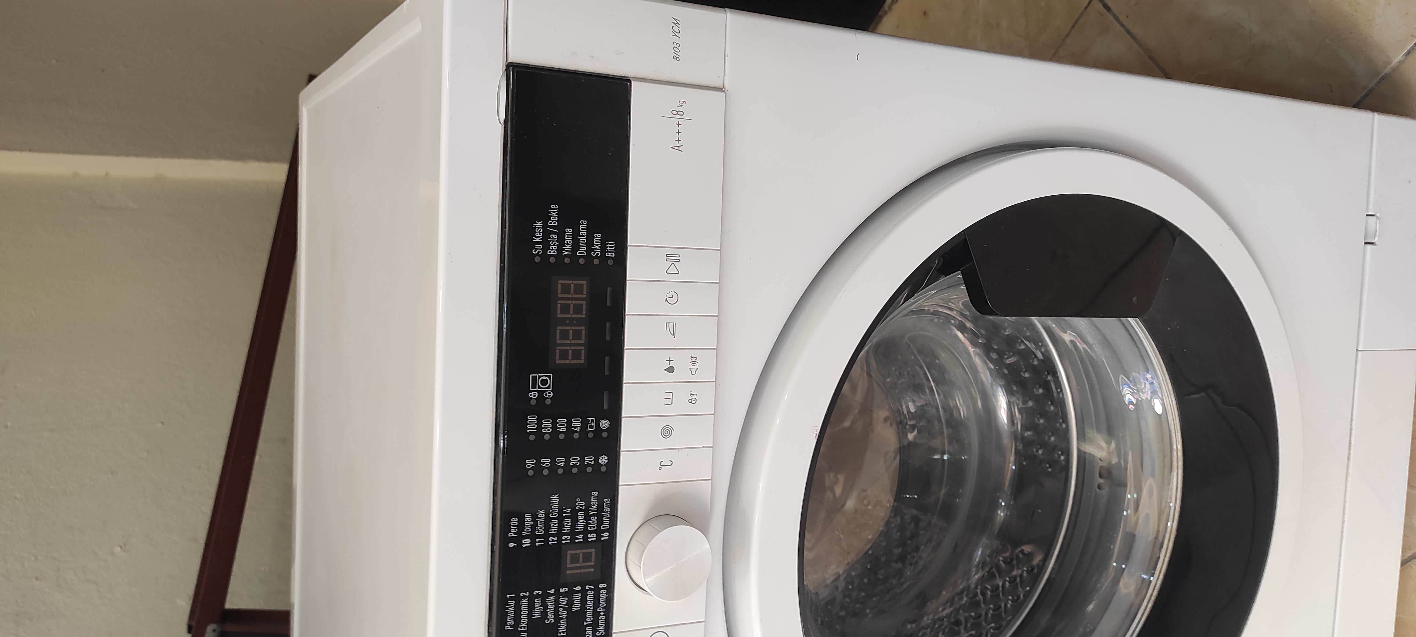 Arçelik piyano serisi çamaşır makinesi
