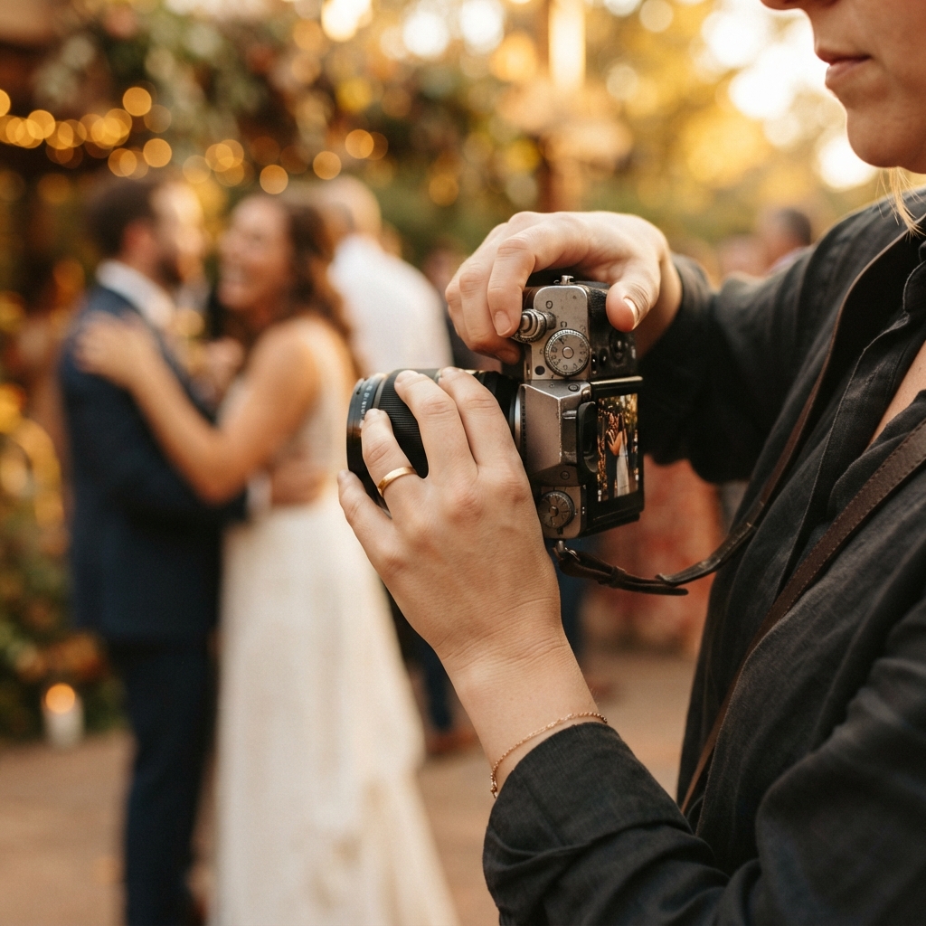 Candid wedding portrait in Nashville