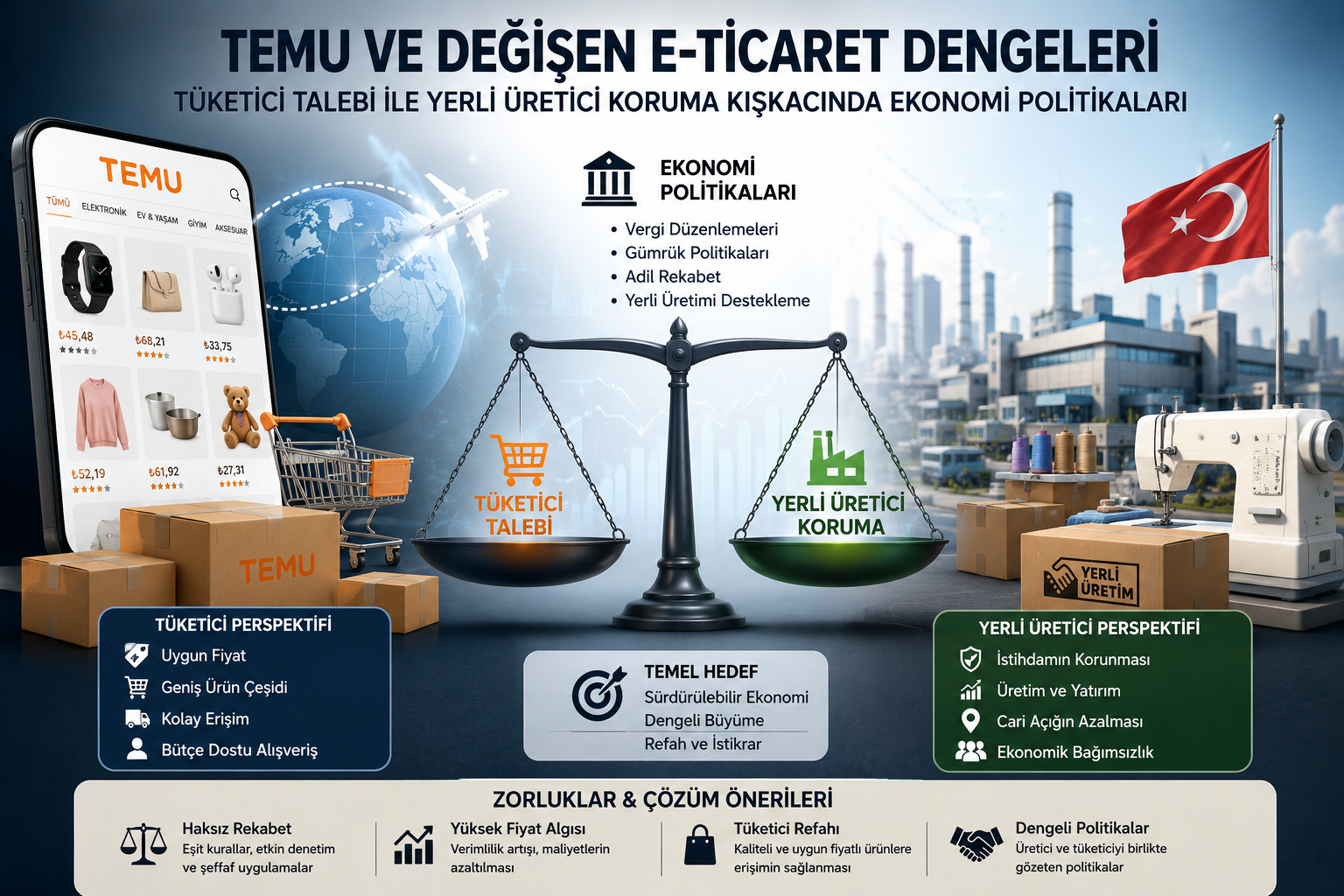 Temu ve Değişen E-Ticaret Dengeleri: Yerli Üreticiyi Korumak Tüketiciyi Korumak Anlamına Gelir mi?