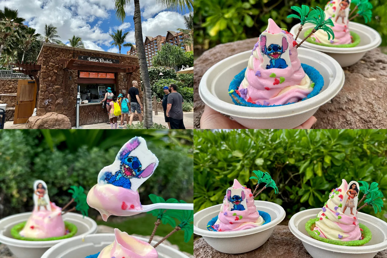 Dole Whip Fresh Fruit Sundae $12