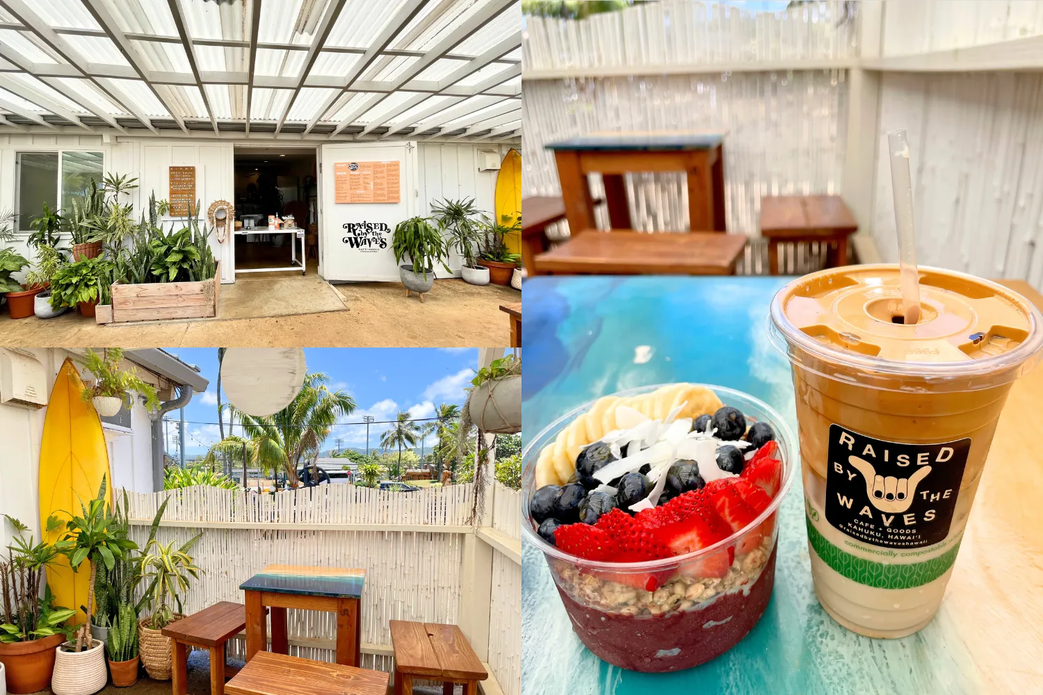 Vitamin bowl $11.00, Whipped coffee latte $8.00