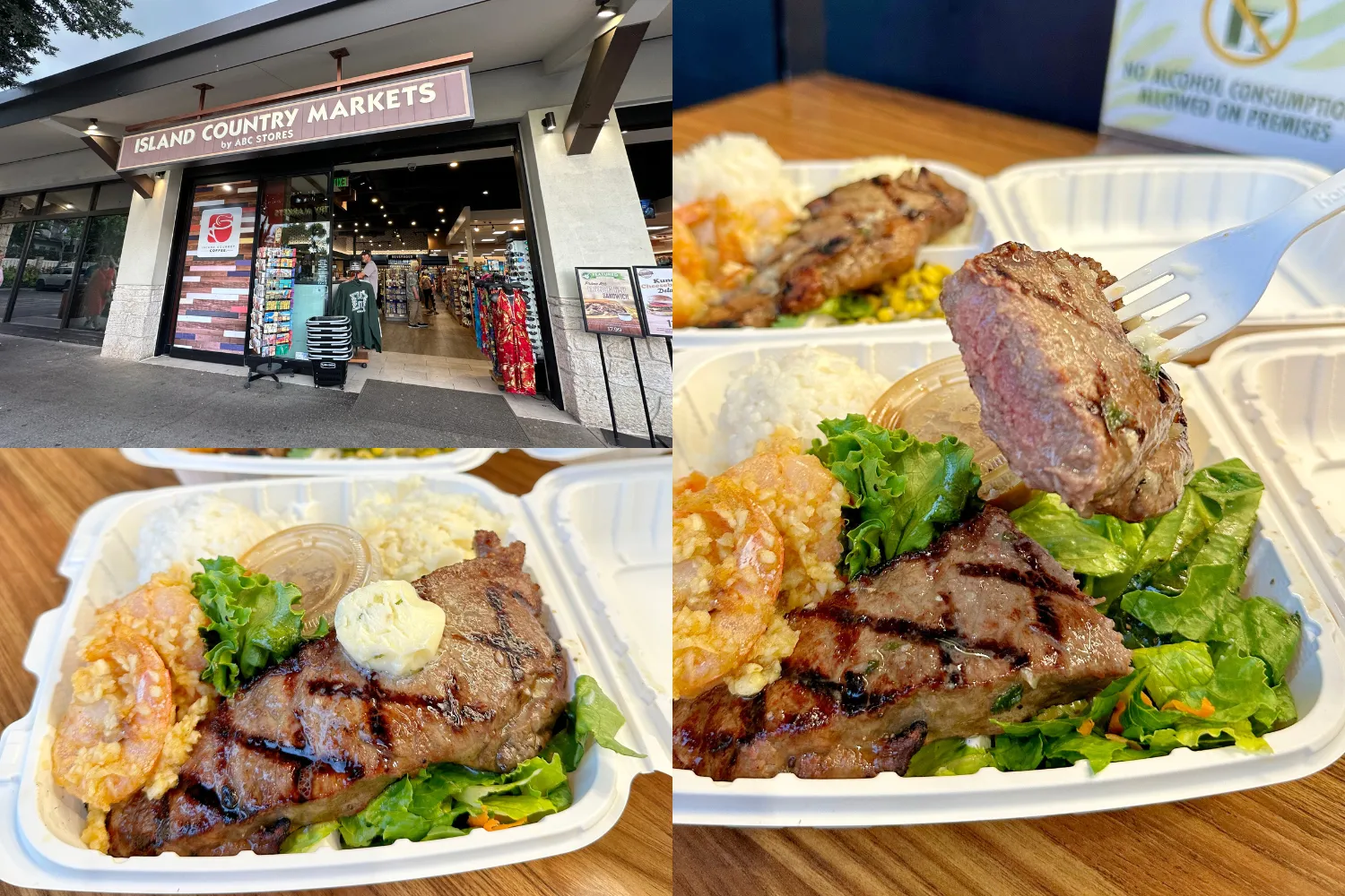 Steak &amp; Shrimp Plate $20.99