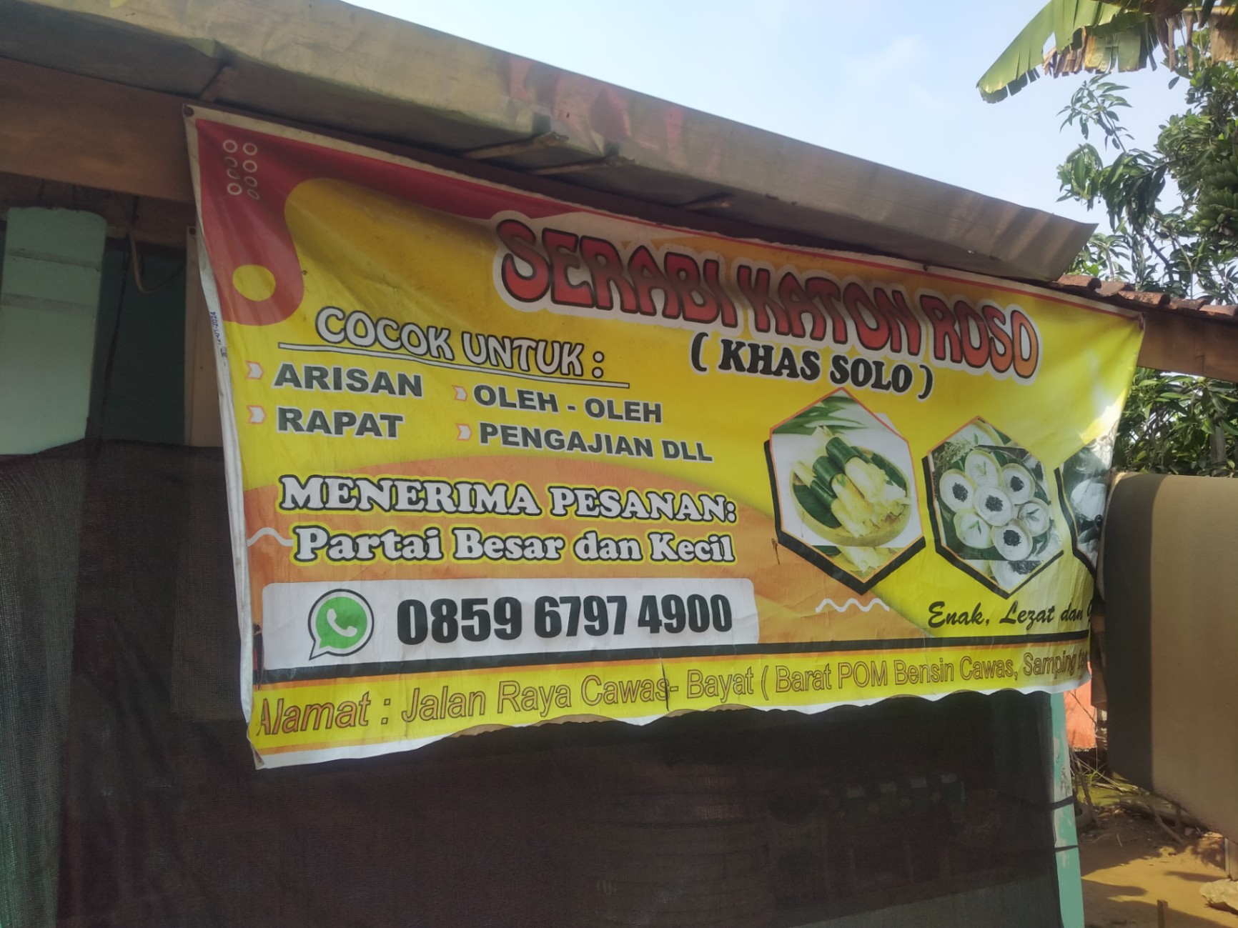 Lokasi Serabi Katon Roso