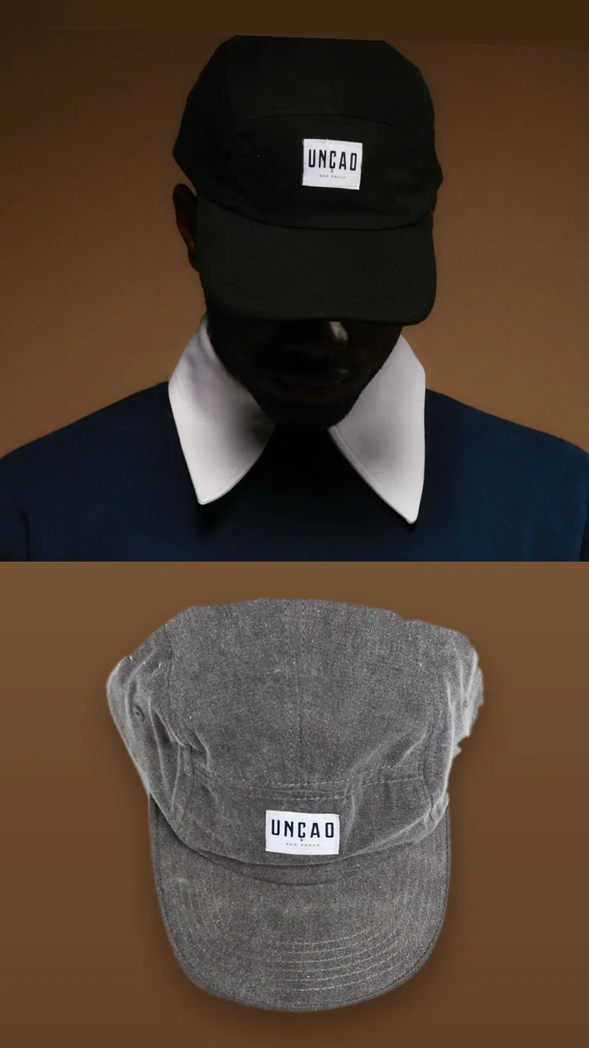 Casquette UNÇÃO — Gris chiné