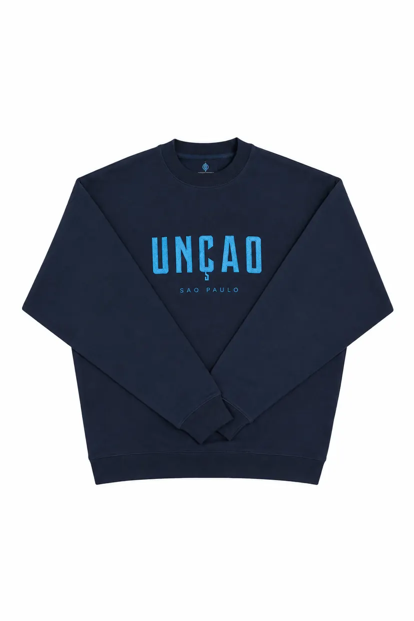 Sweat logo UNÇÃO — Marine